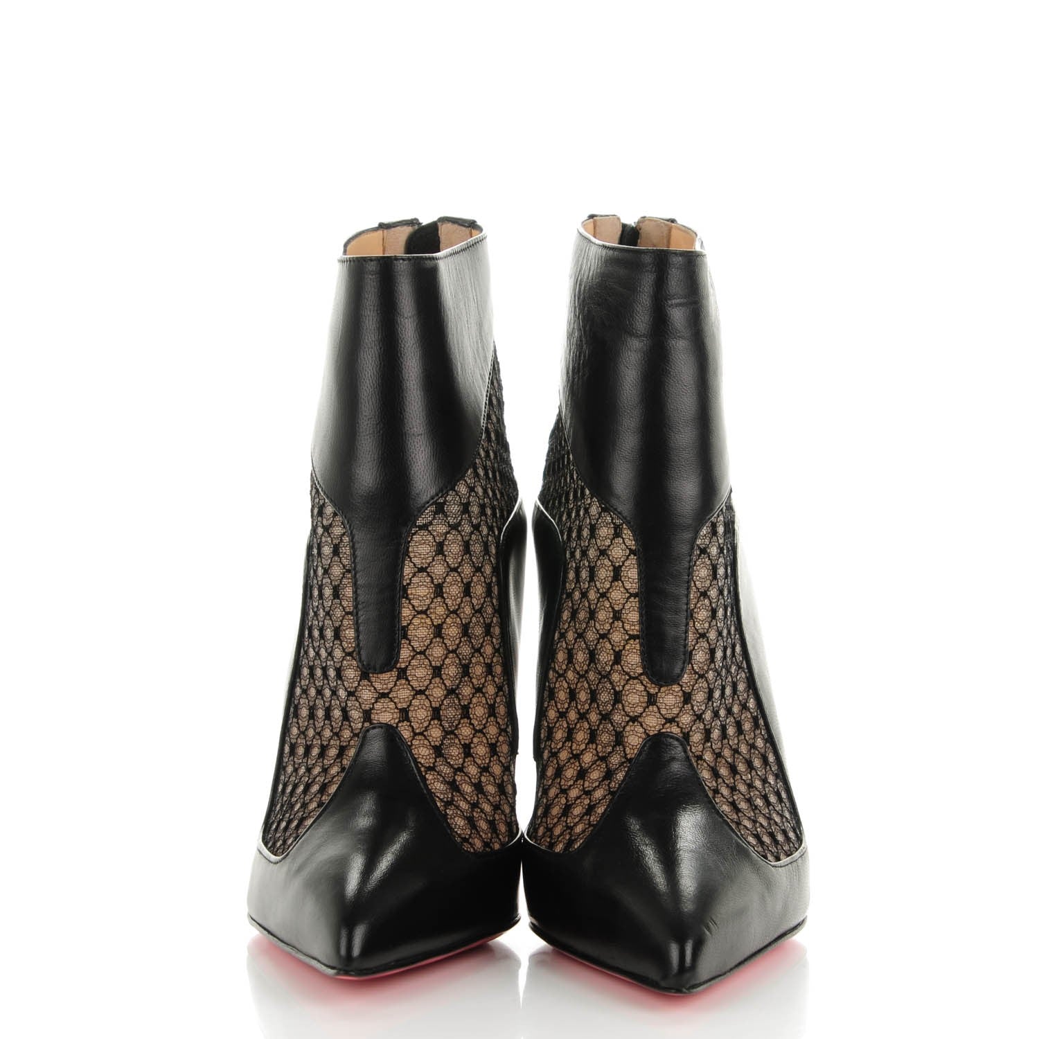 Christian Louboutin Nappa Papilloboot 100 Ankle Boots 36 Black 2 of 8