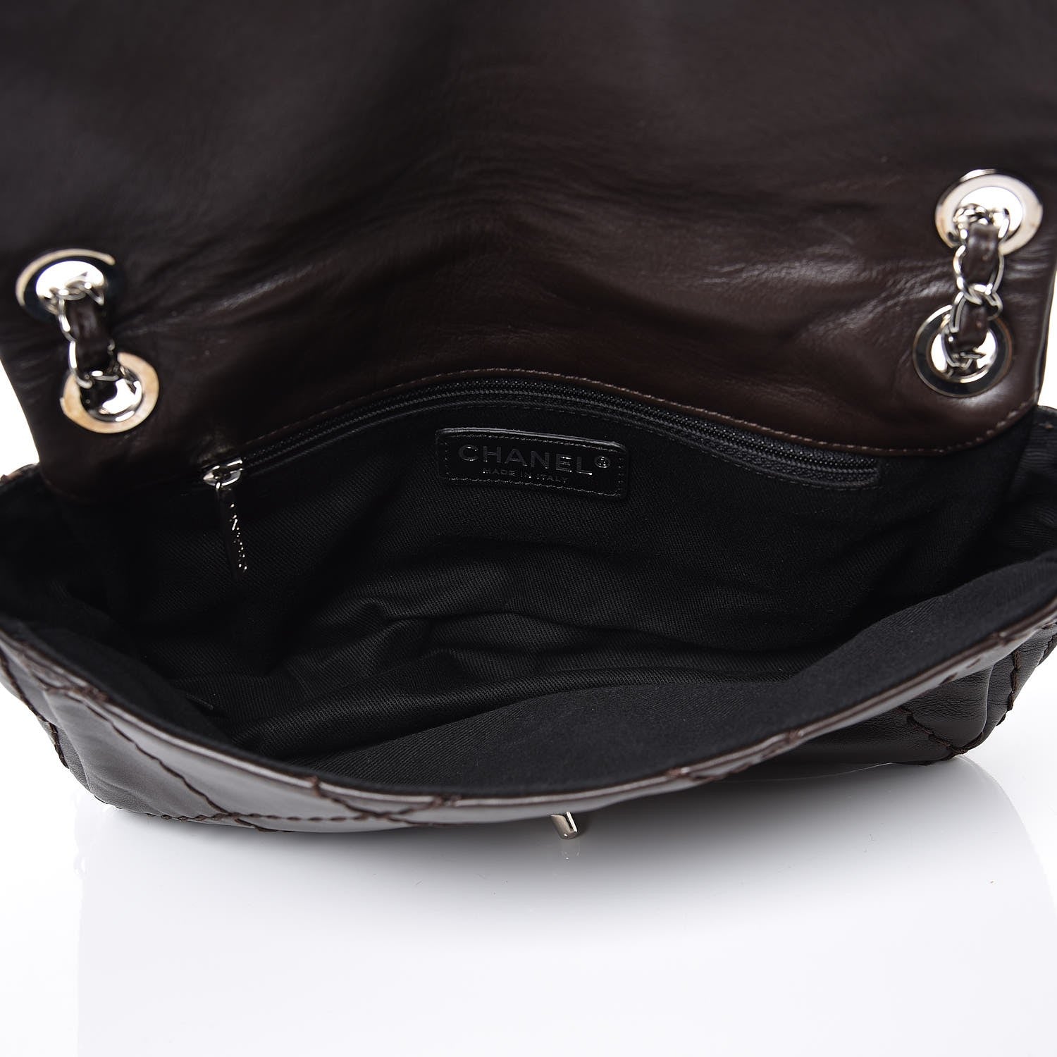 Chanel Calfskin Expandable Flap Brown 4 of 8