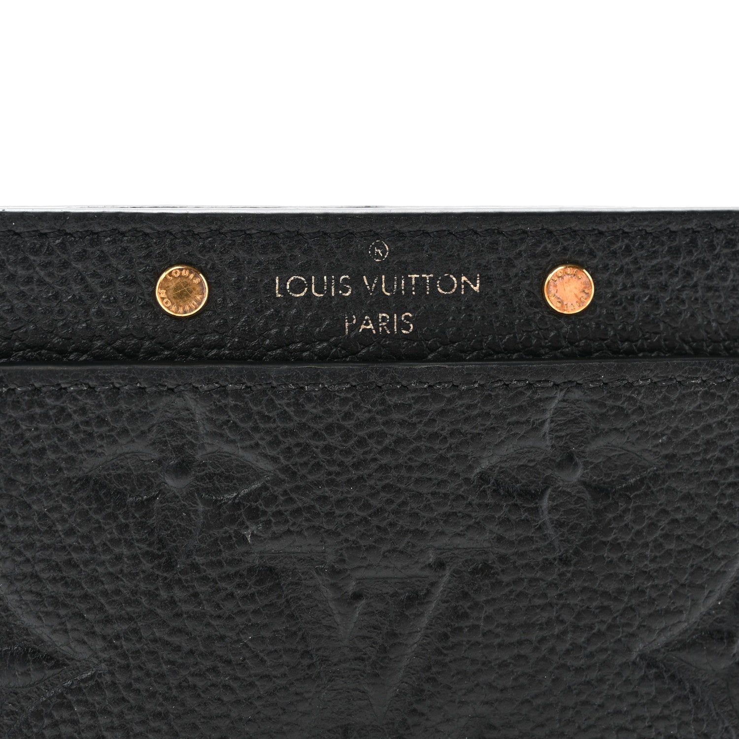 Louis Vuitton Empreinte Card Holder Black 6 of 10