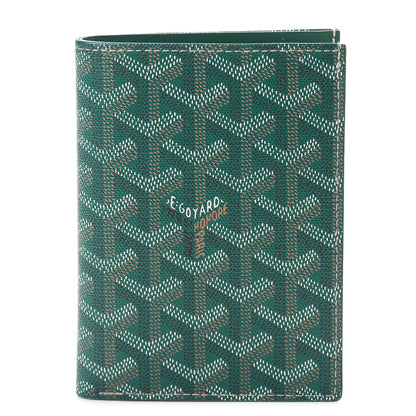 Goyard Goyardine Moliere Wallet Green 1 of 11