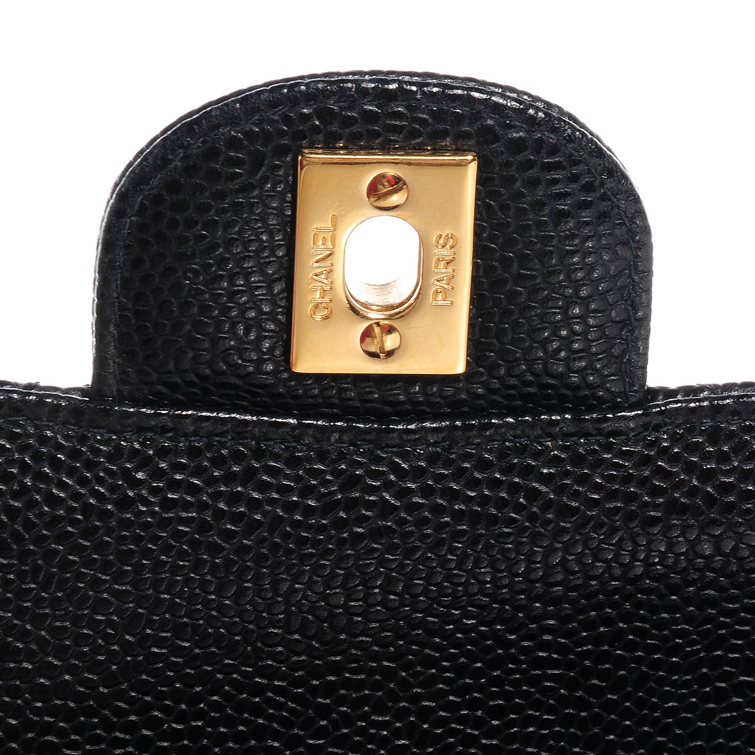 Chanel Caviar Quilted Medium Double Flap Black 5 of 8