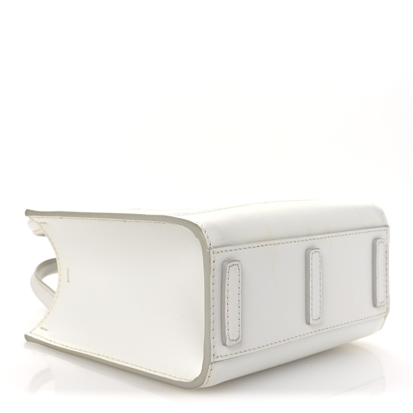 Calfskin Small DG Daily Shopper Tote White