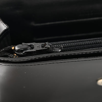 Chanel Patent CC Flap Wallet Black 10 of 10