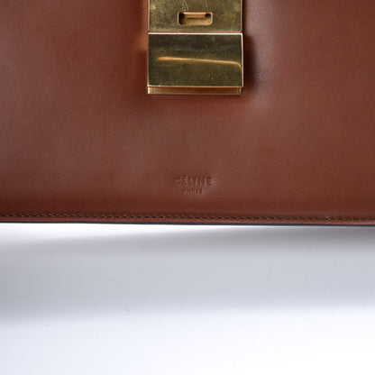 Celine Natural Calfskin Bicolor Clutch Havana Black 10 of 10