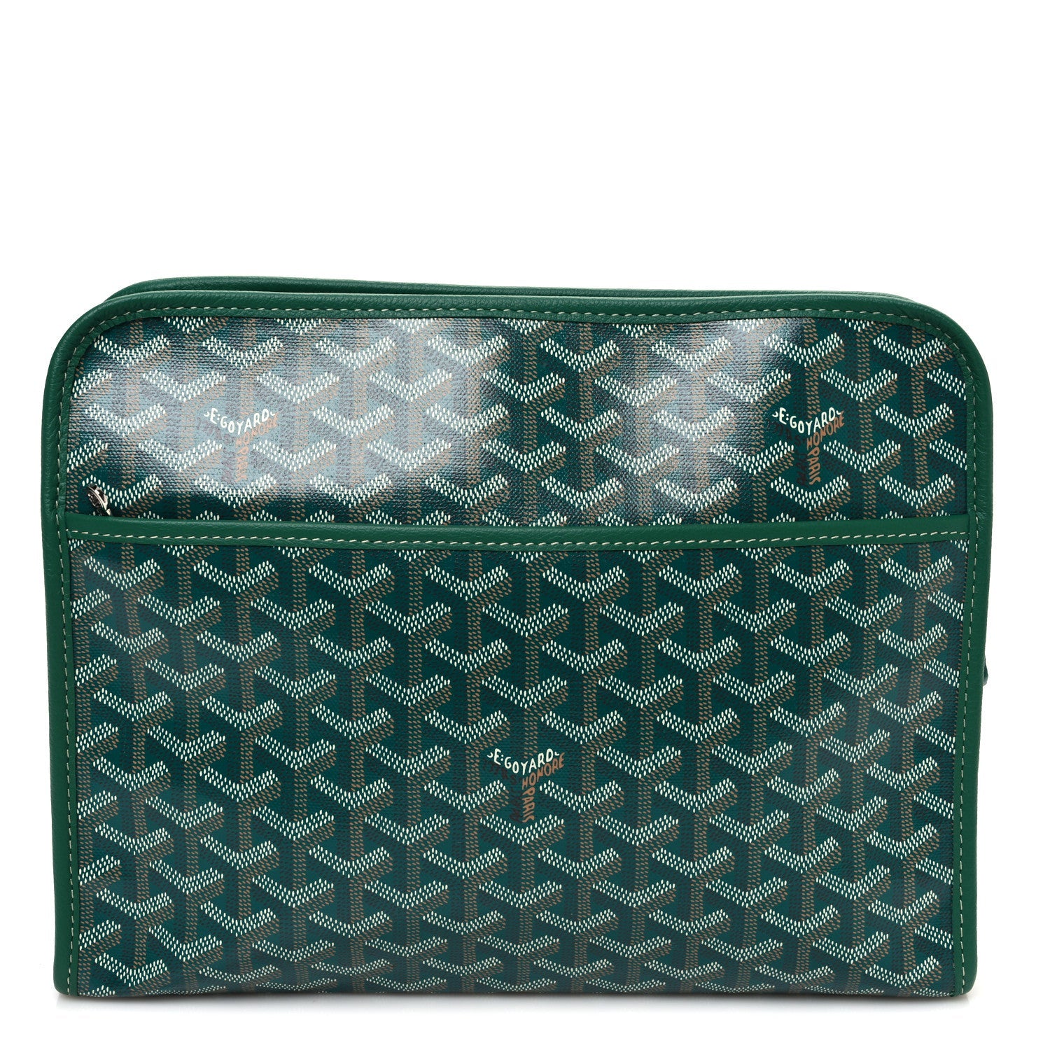 Goyard Goyardine Jouvence Toiletry Pouch Green 1 of 9