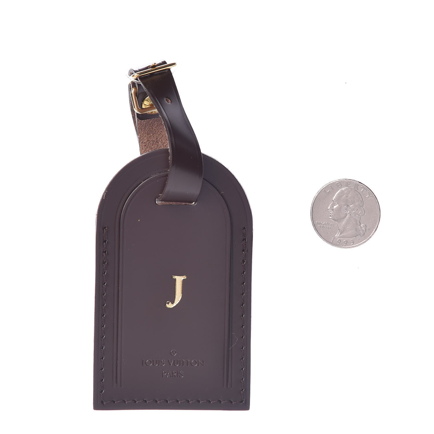 Louis Vuitton Calfskin Small Luggage Tag Ebene 2 of 5