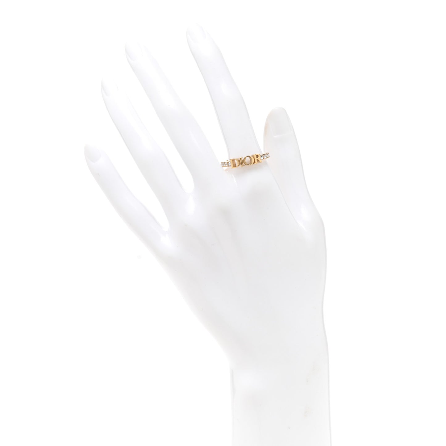 Metal Crystal Dio(R)evolution Ring XL 56/7.5 Gold