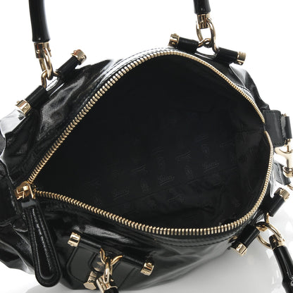 Gucci Dialux Pop Bamboo Top Handle Tote Black 5 of 7