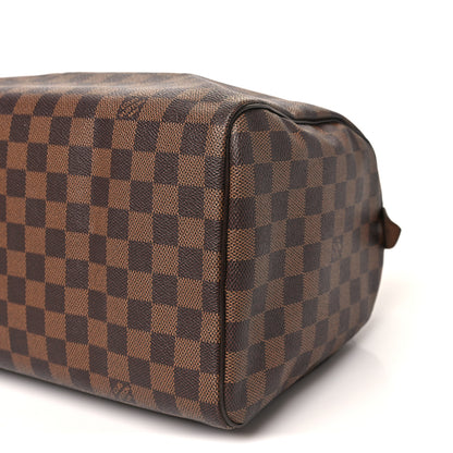 Louis Vuitton Damier Ebene Speedy 30 9 of 9