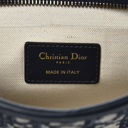 Christian Dior Oblique Diorquake Clutch Blue 6 of 8