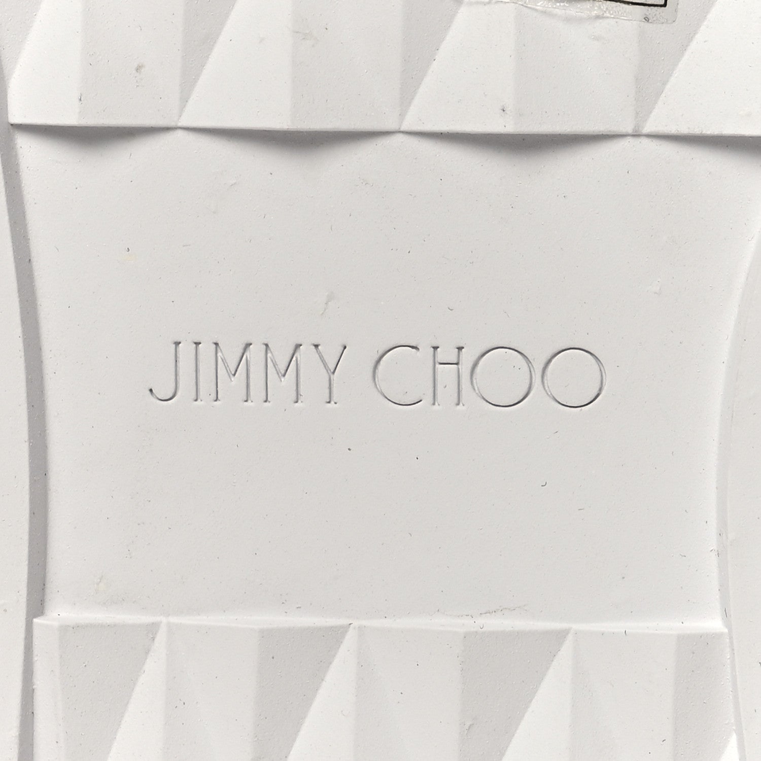 Jimmy Choo Nappa Diamond Light Platform Sneakers 35.5 White 7 of 8