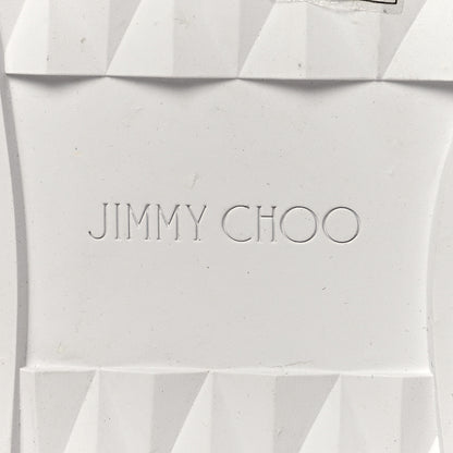 Jimmy Choo Nappa Diamond Light Platform Sneakers 35.5 White 7 of 8
