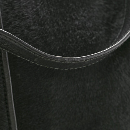 Saint Laurent Calf Hair Large Muse Black 14 of 14