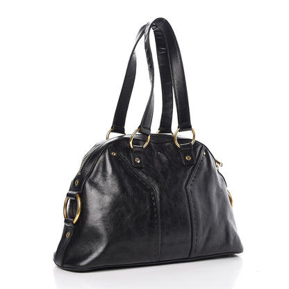 Saint Laurent Calfskin Medium Muse Black 3 of 13