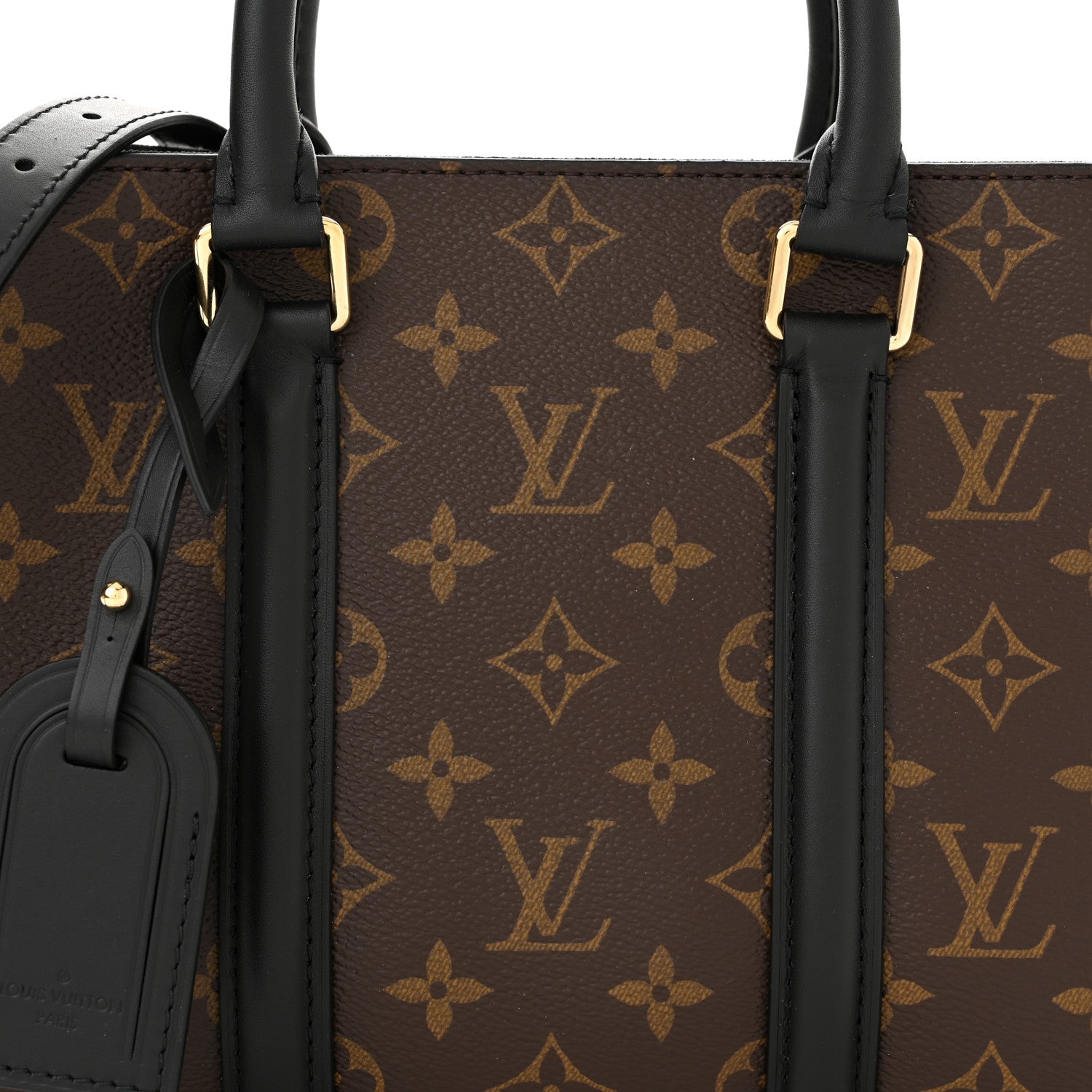 Louis Vuitton Monogram Soufflot BB Black 8 of 11
