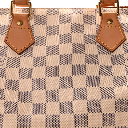 Louis Vuitton Damier Azur Speedy 30 7 of 9