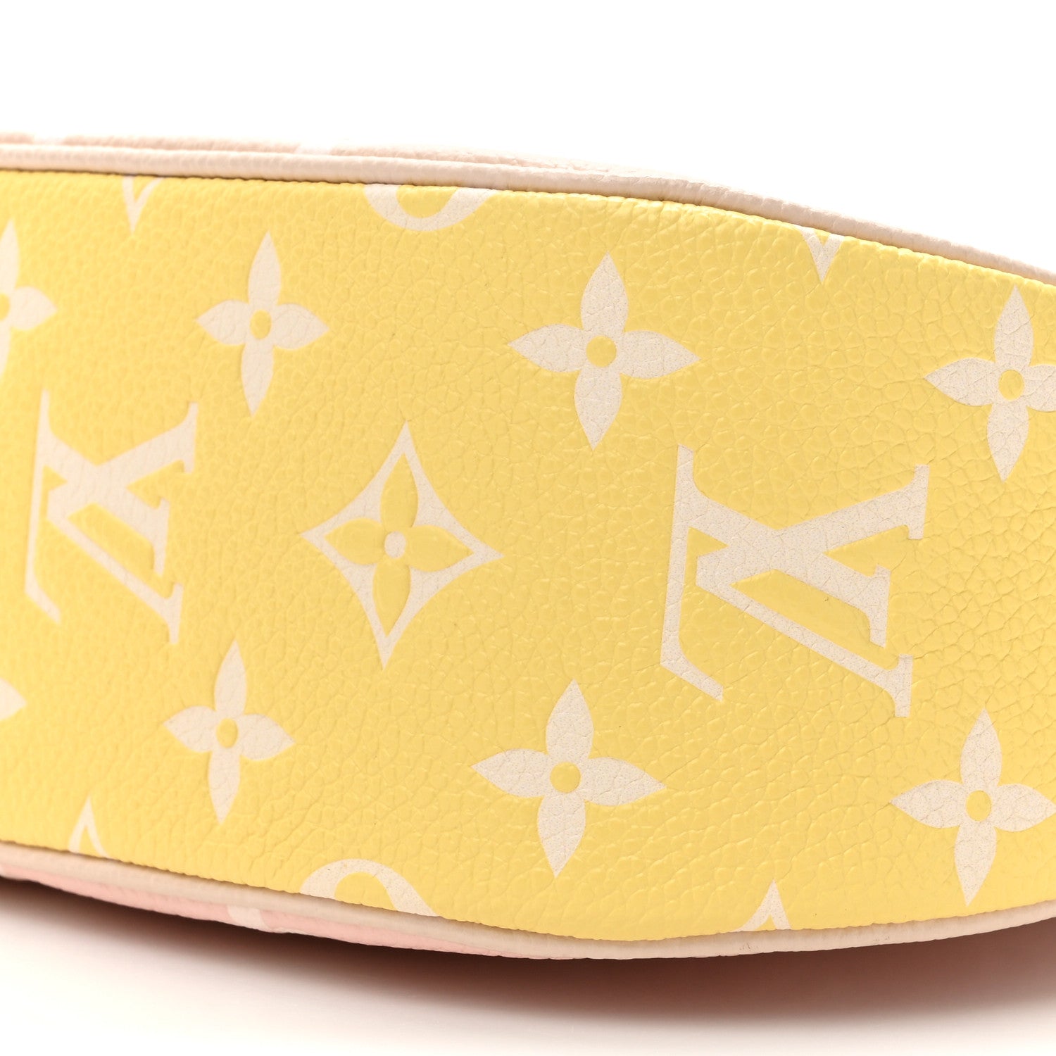 Louis Vuitton Empreinte Monogram Spring in the City Bagatelle NM Pink Beige Yellow 8 of 10