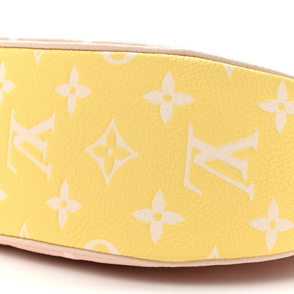 Louis Vuitton Empreinte Monogram Spring in the City Bagatelle NM Pink Beige Yellow 8 of 10
