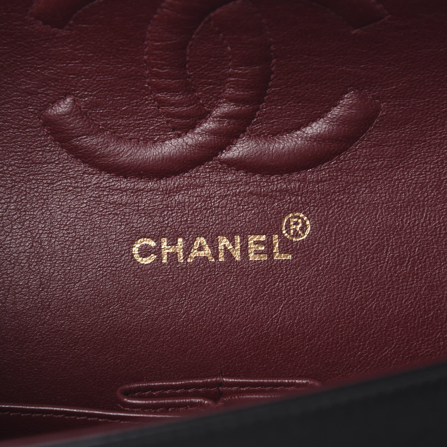 Chanel Lambskin Quilted Medium Double Flap Black 5 of 10
