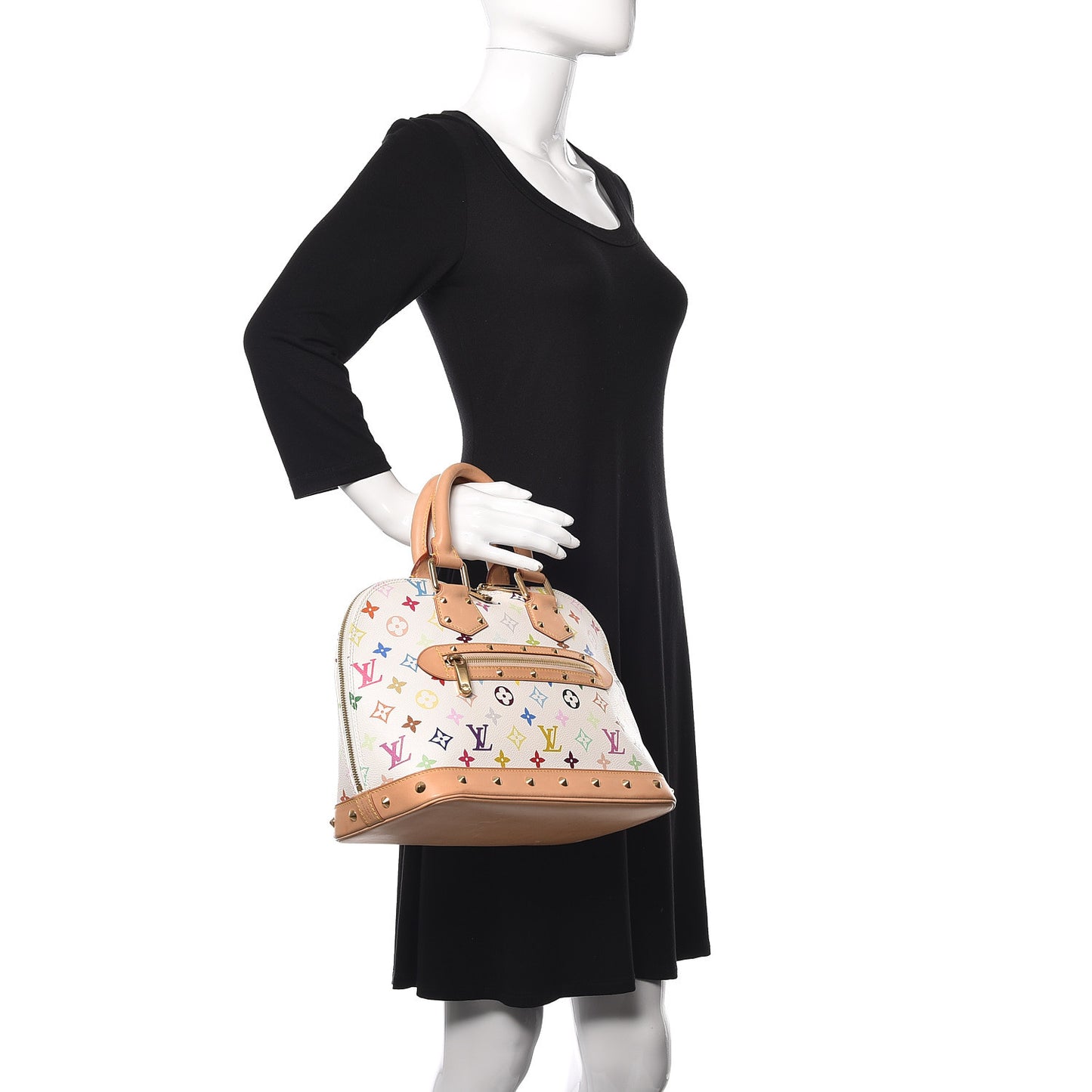 Monogram Multicolor Alma White