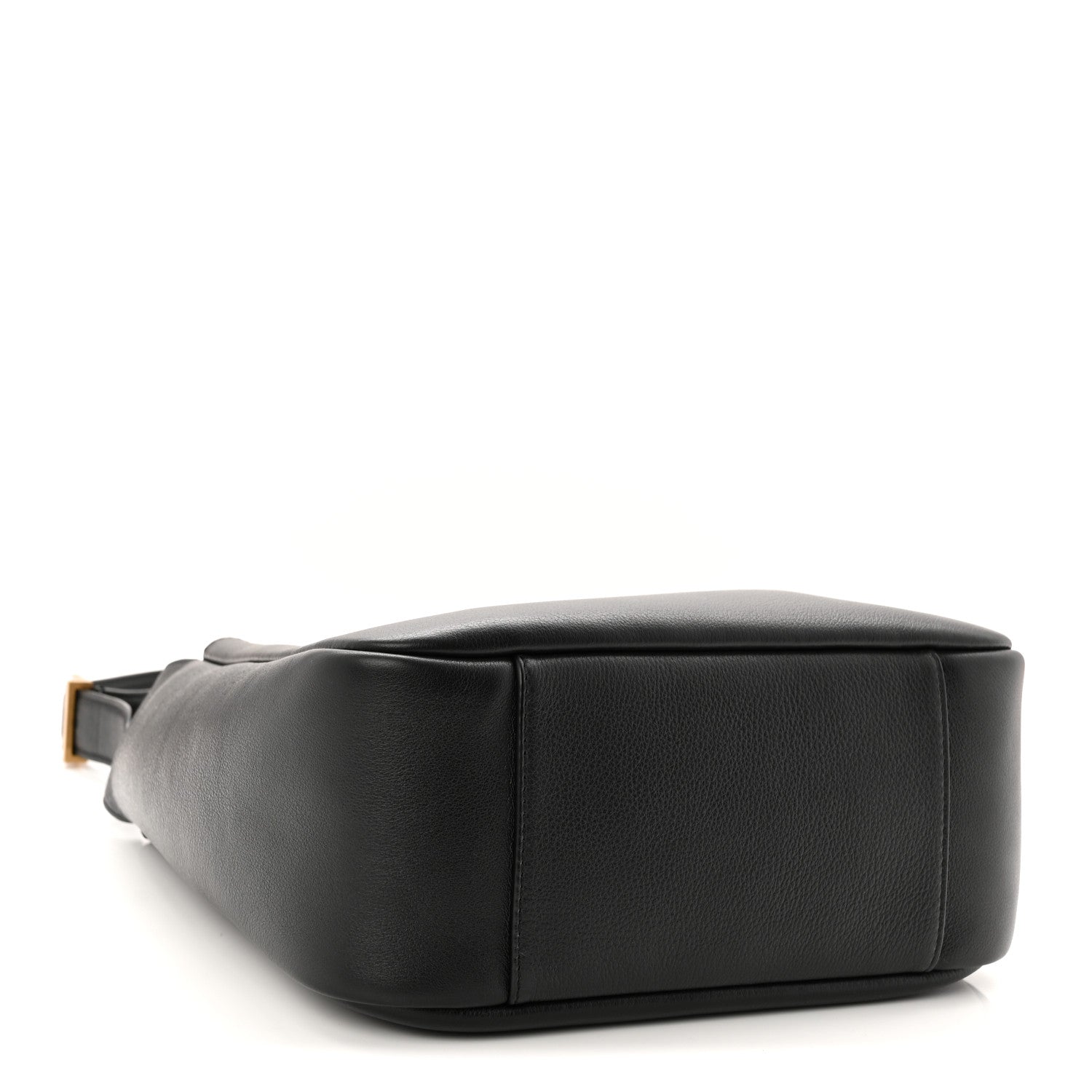 Saint Laurent Smooth Calfskin Small Le 5 A 7 Soft Hobo Black 4 of 10