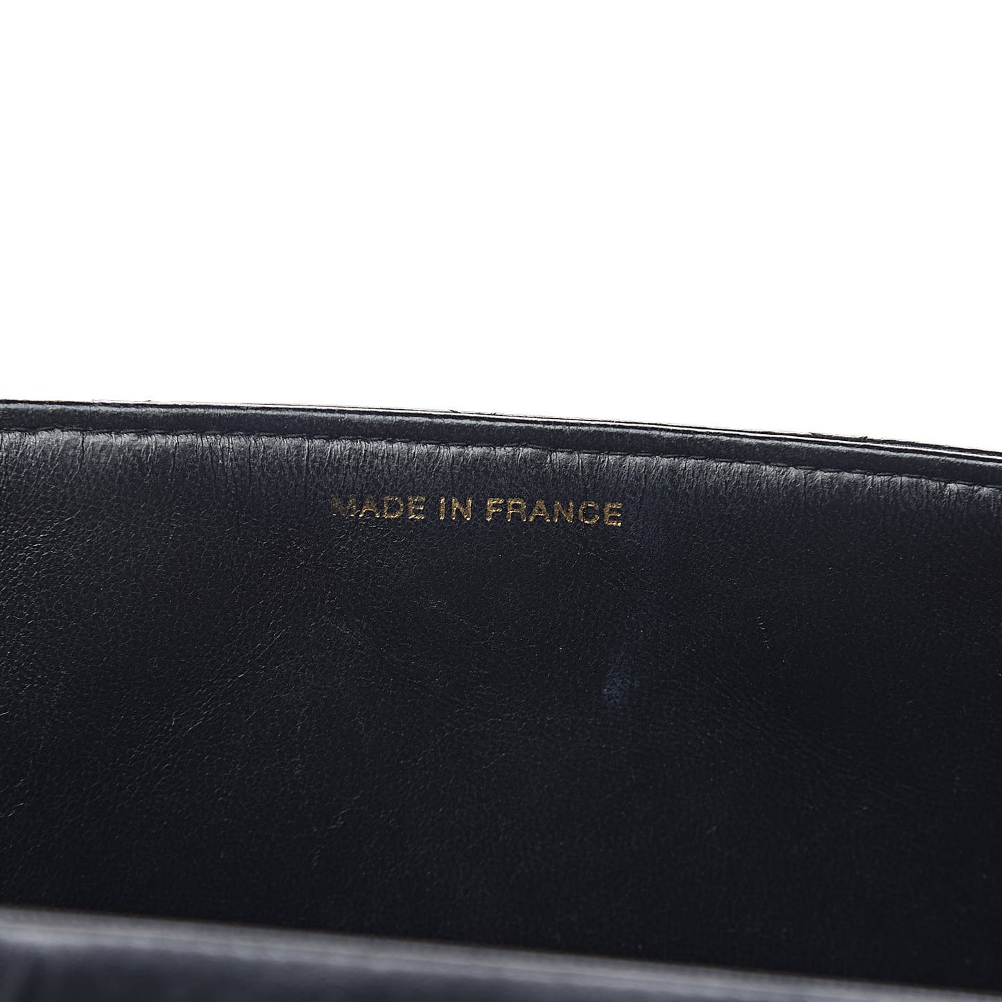 Lambskin Quilted Jumbo Single Flap Black