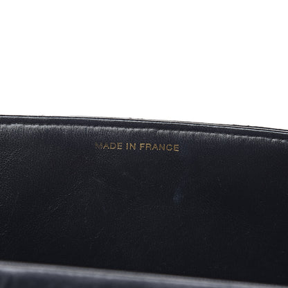 Chanel Lambskin Quilted Jumbo Single Flap Black 9 of 14