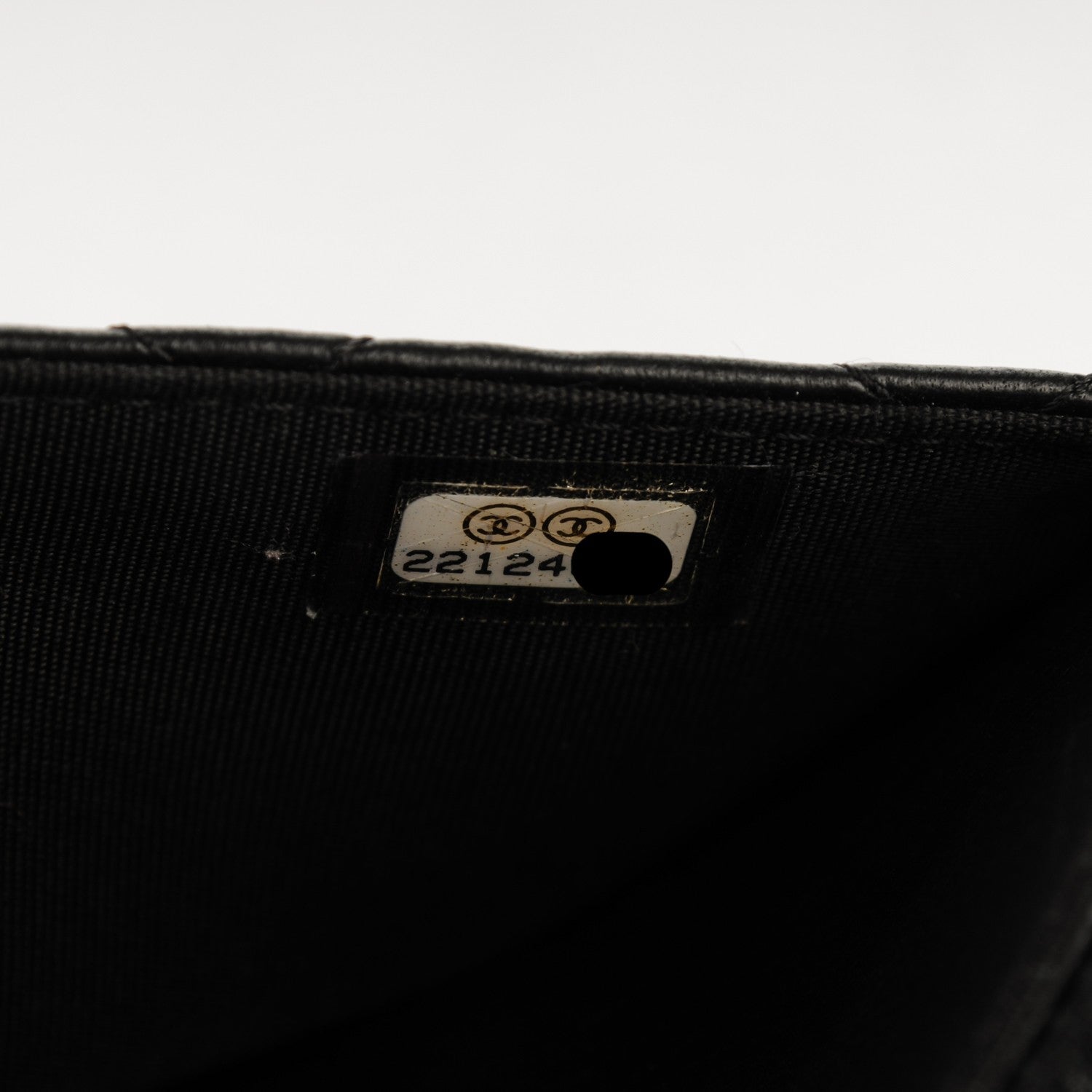 Chanel Lambskin Quilted Boy Wallet On Chain WOC Black 8 of 8