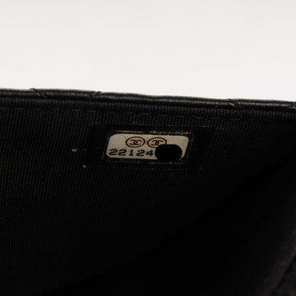 Chanel Lambskin Quilted Boy Wallet On Chain WOC Black 8 of 8