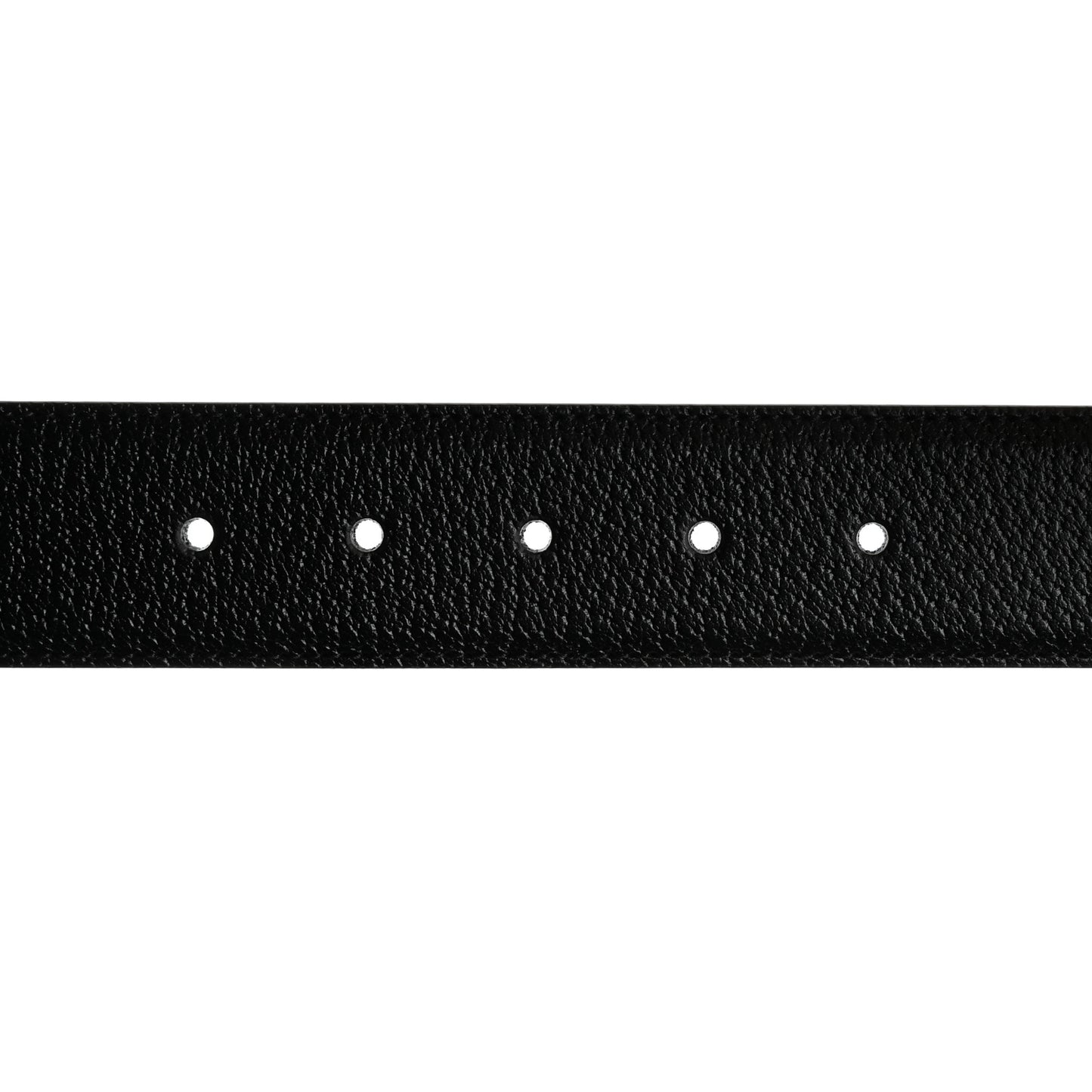 Textured Dollar Calfskin 40mm Belt 85 34 Black