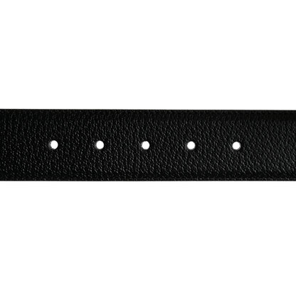 Gucci Textured Dollar Calfskin 40mm Belt 85 34 Black 4 of 5