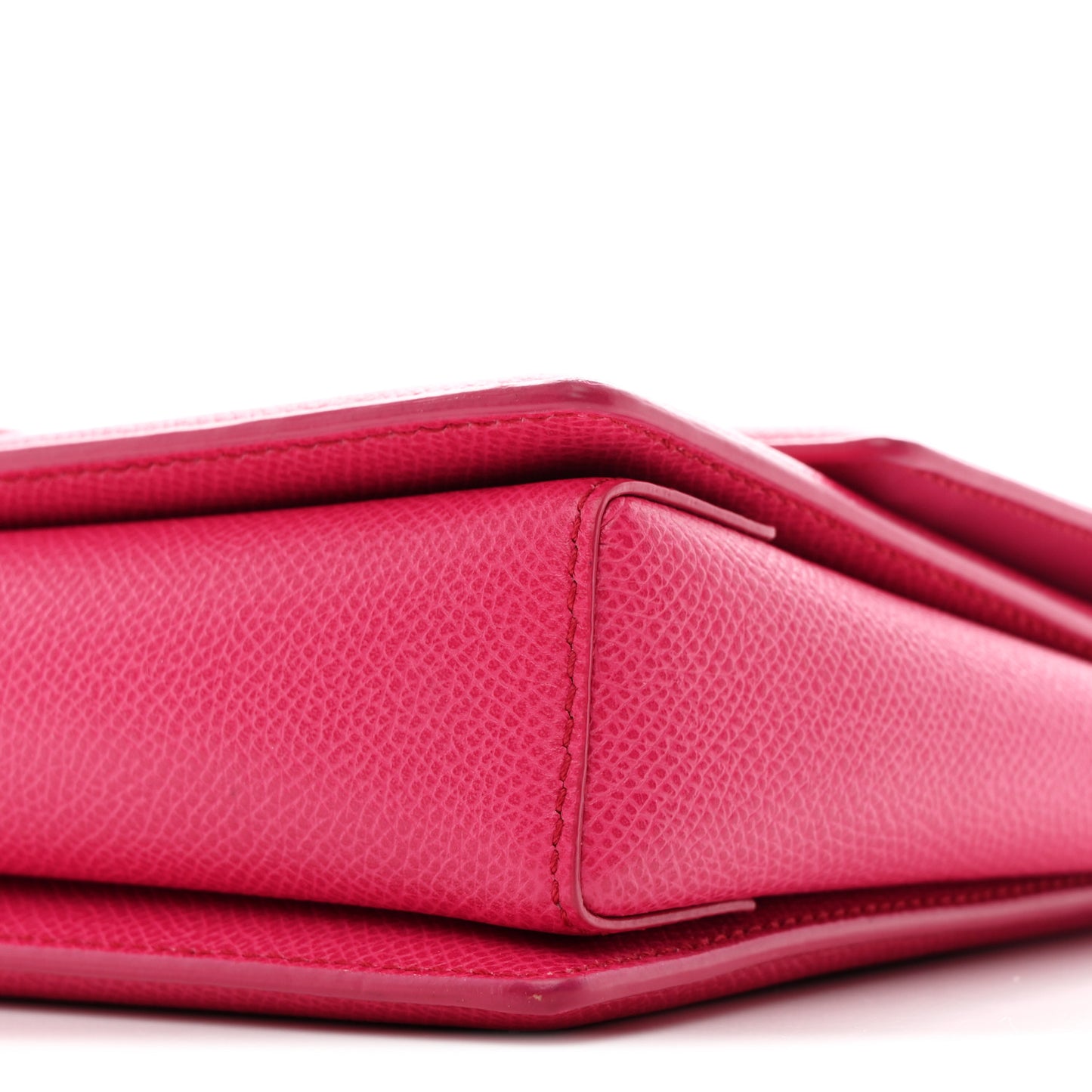 Printed Calfskin Ginny Shoulder Bag Begonia