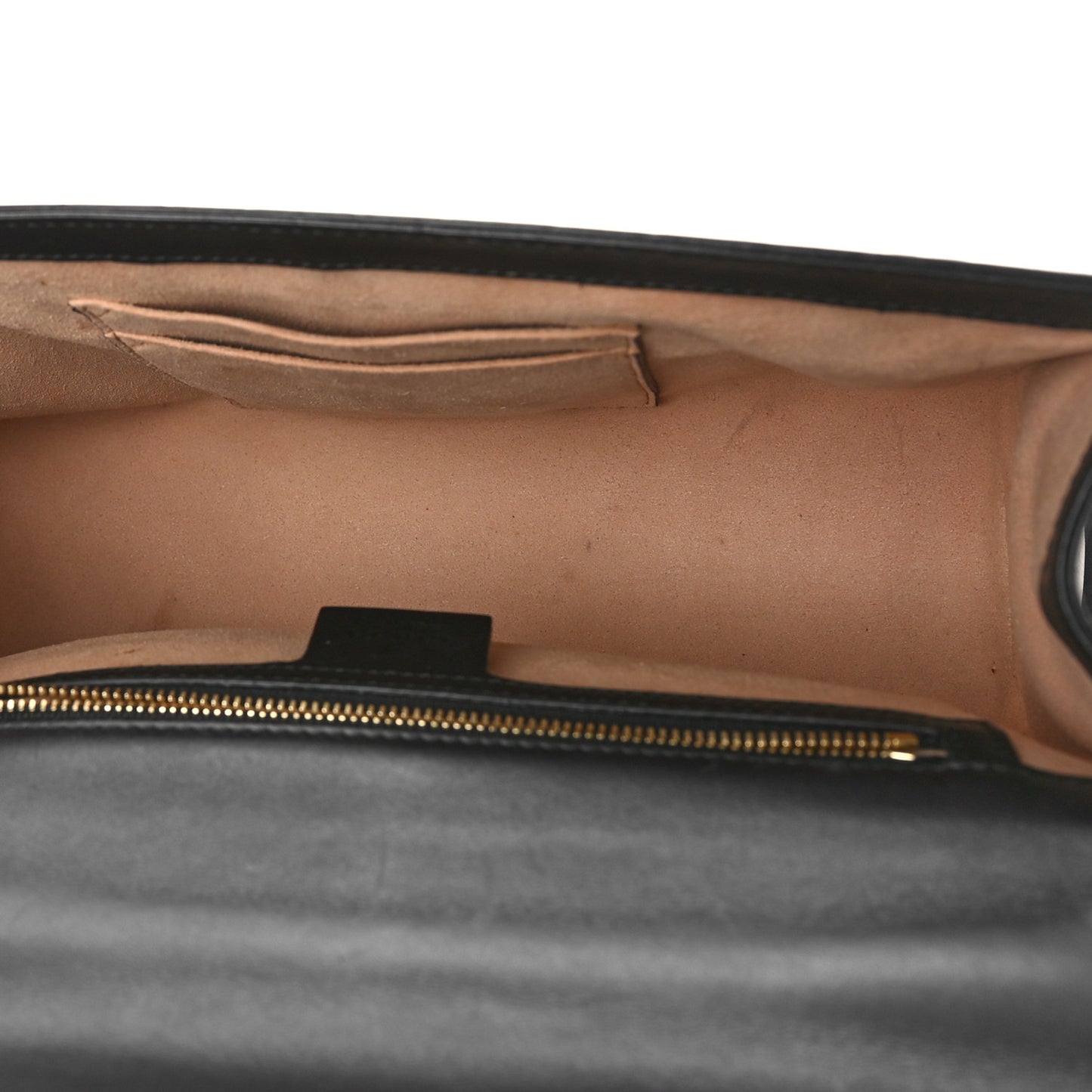Guccissima Medium Padlock Shoulder Bag Black