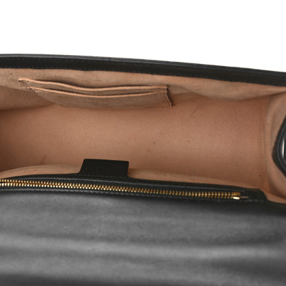 Gucci Guccissima Medium Padlock Shoulder Bag Black 5 of 13