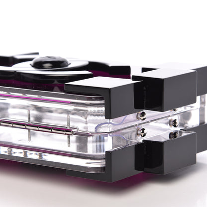 Chanel Plexiglass Boy Brick Lego Clutch Black Pink 8 of 11