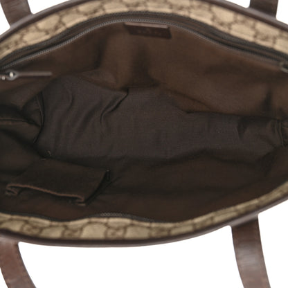 Gucci GG Supreme Monogram Small Joy Tote Dark Brown 5 of 13