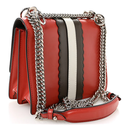 Fendi Vitello Liberty Lucido Catalan Mirror Hypnoteyes Studded Small Kan I Shoulder Bag Bloody Mary Carbone Multicolor 3 of 13