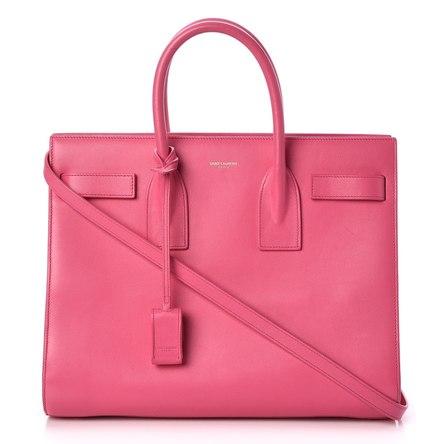 Calfskin Small Sac De Jour Lipstick Fuchsia
