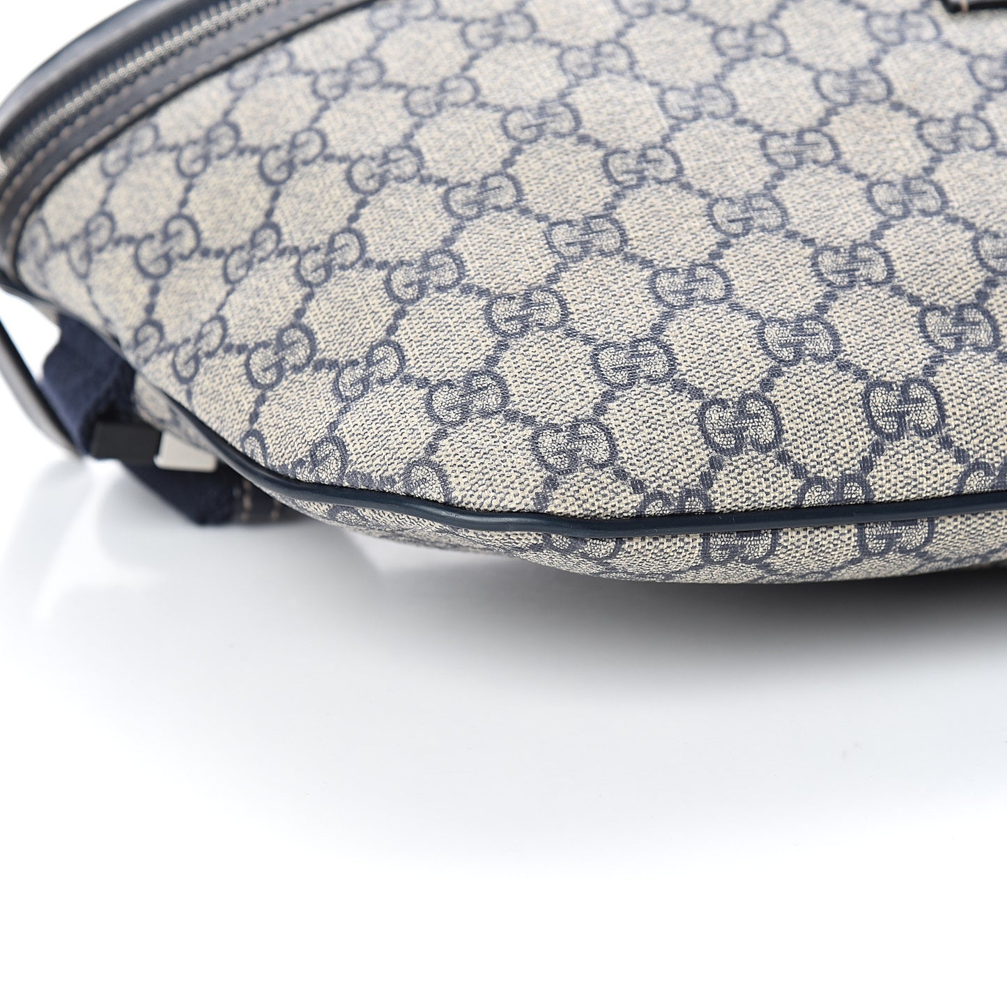 GG Supreme Monogram Belt Bag Navy