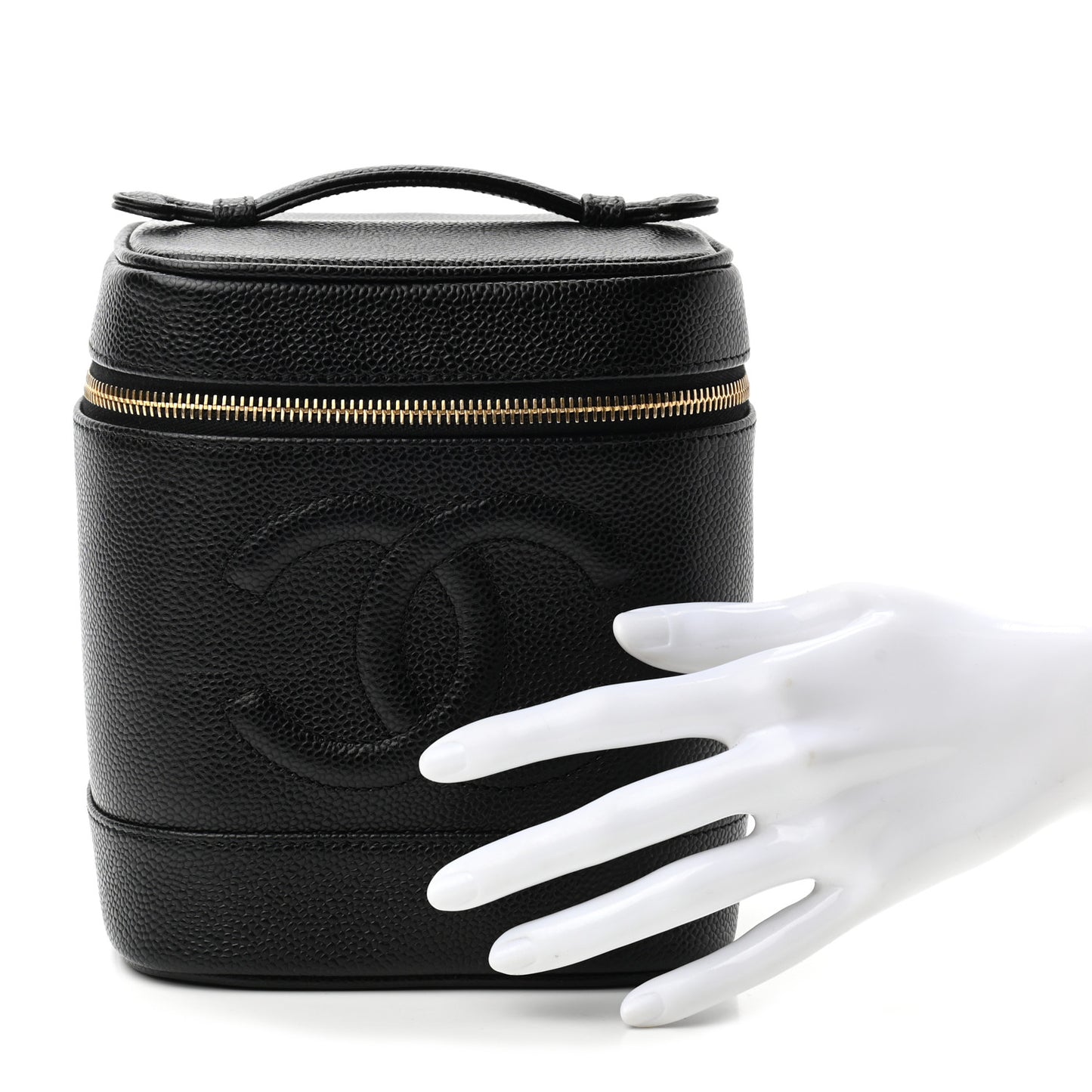 Caviar Vanity Cosmetic Case Black