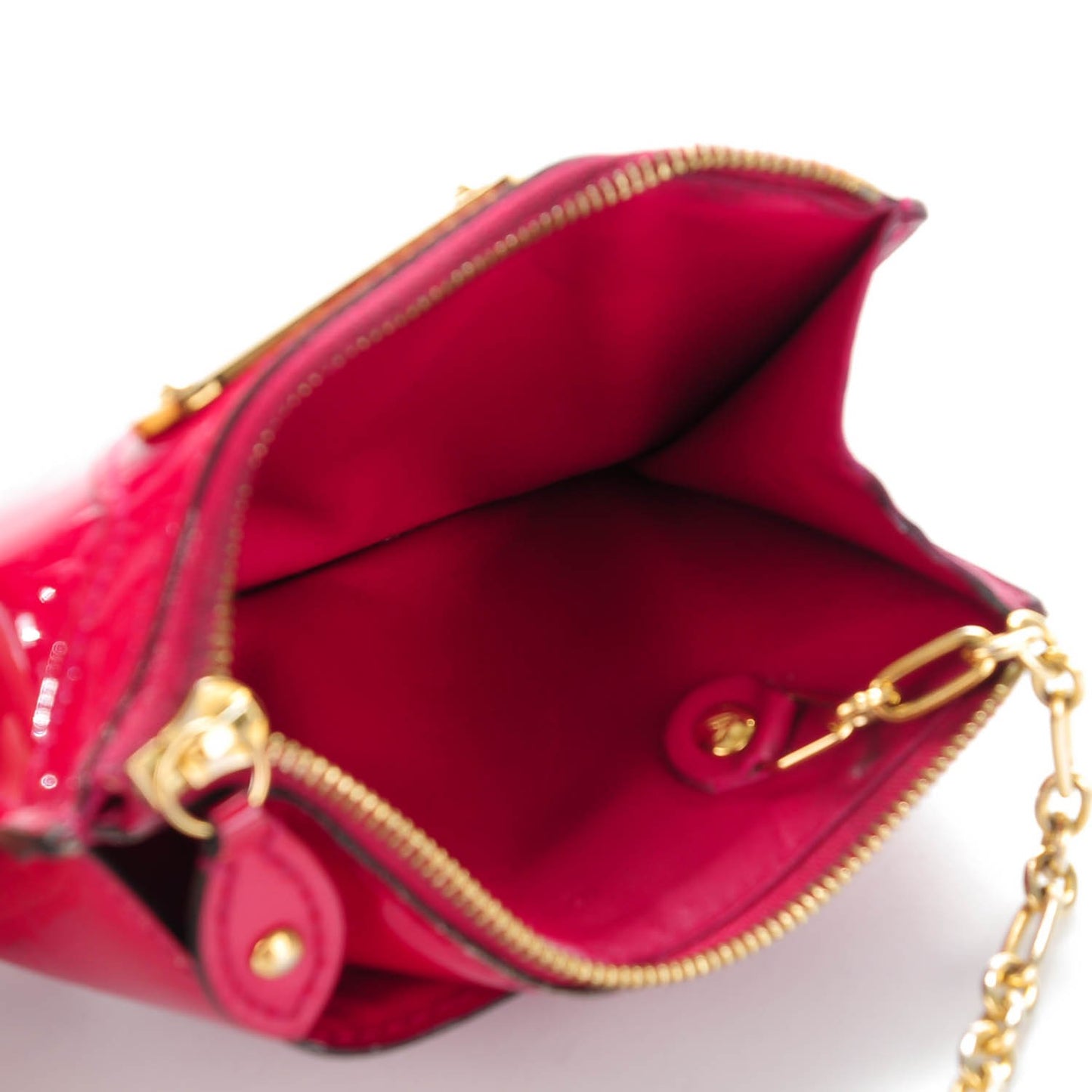 Vernis Key Pouch Rose Indien