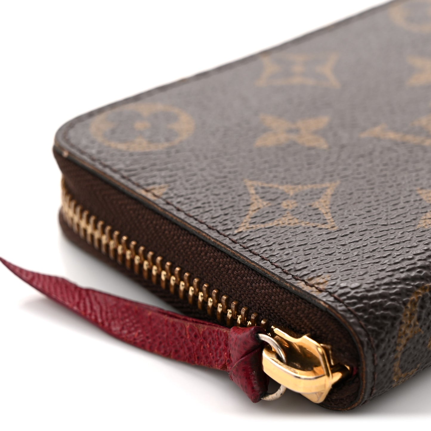 Monogram Clemence Wallet Fuchsia