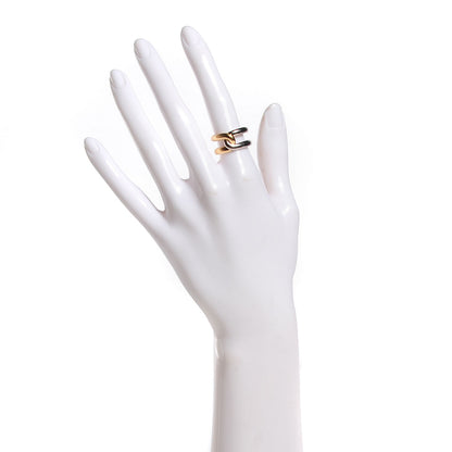 Cartier 18K Yellow White Gold White Gold Toi et Moi Ring 52 6 2 of 10