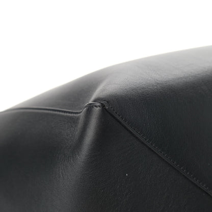 Celine Calfskin Large Clasp Cabas Black 8 of 16