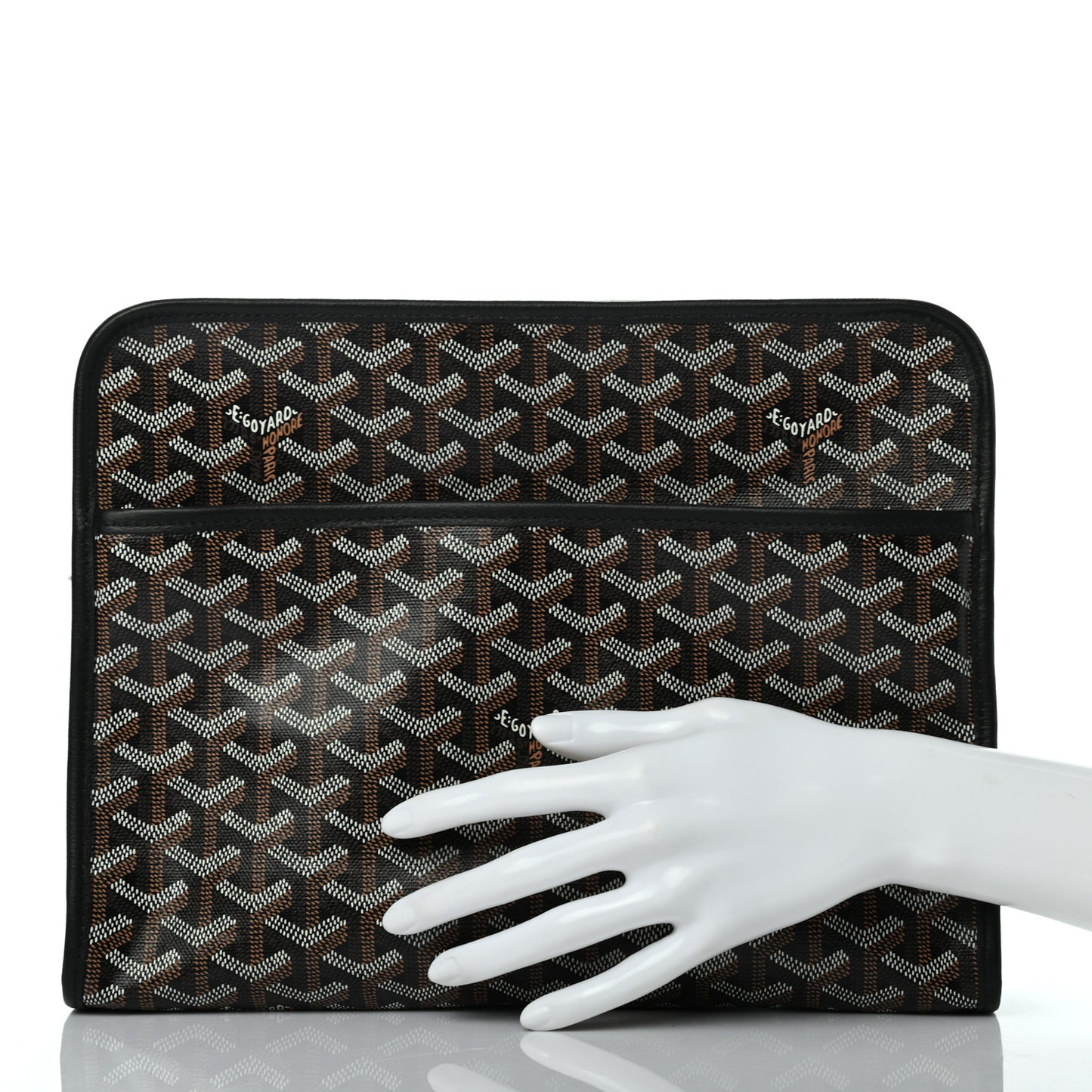 Goyardine Jouvence GM Toiletry Pouch Black