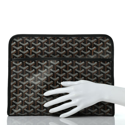 Goyard Goyardine Jouvence GM Toiletry Pouch Black 2 of 7