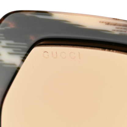Gucci Acetate Square Sunglasses GG0772S Havana Brown 8 of 9