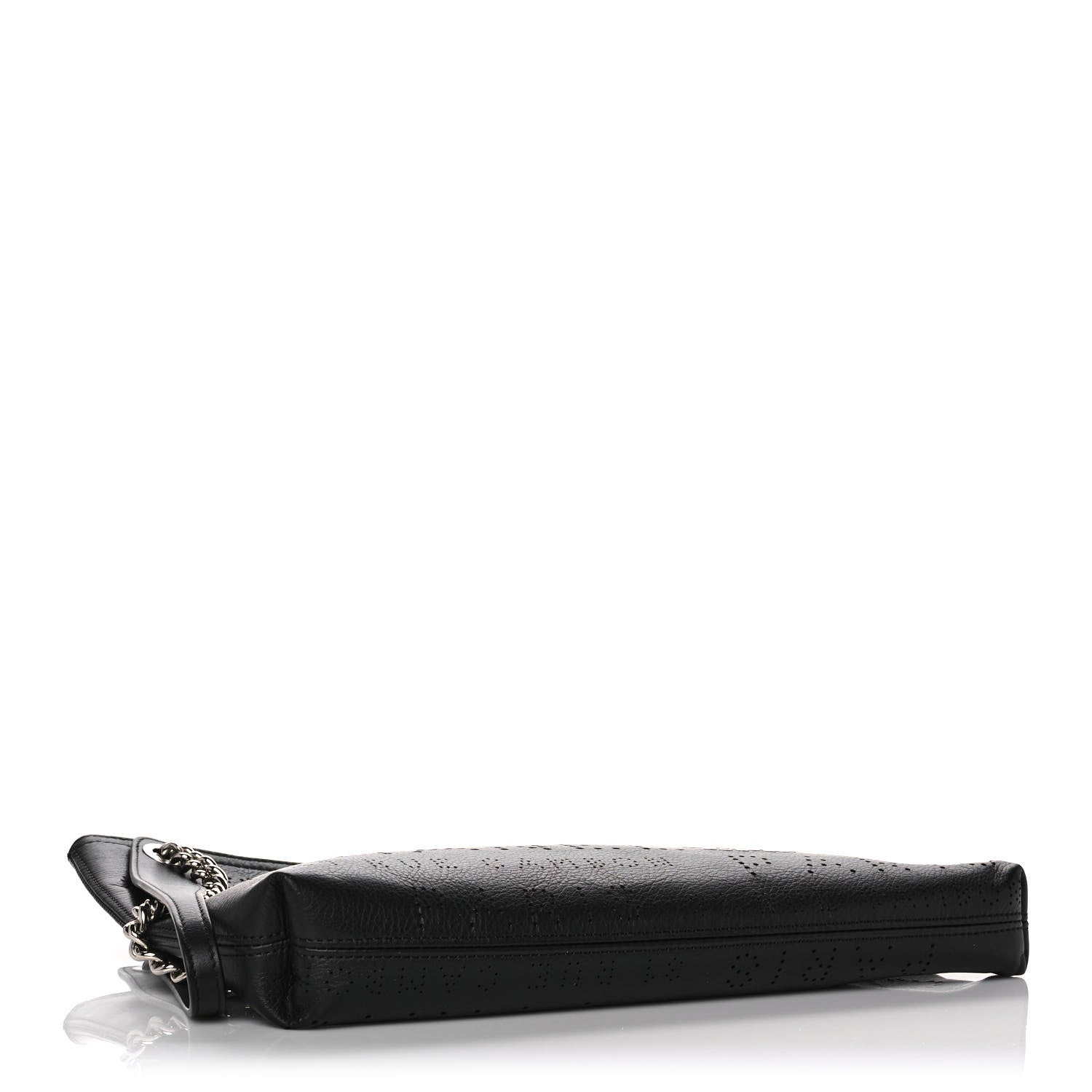 Chanel Calfskin Eyelets Clutch Black 4 of 11
