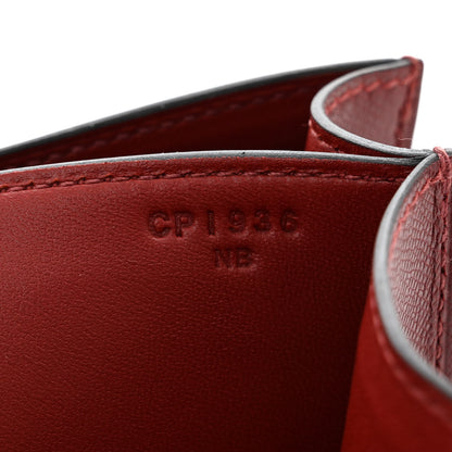 Hermes Grained Monsieur Constance 24 Rouge H 7 of 11