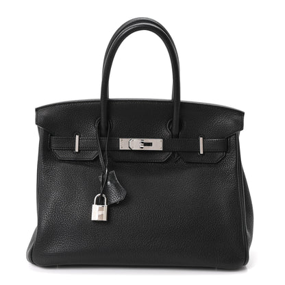 Hermes Togo BIRKIN 30 Black 1 of 10